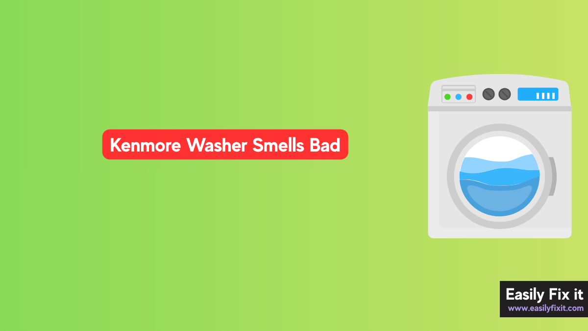 Kenmore Washer Smells Bad? Here's How to Remove the Odor